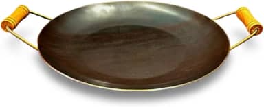 Disco de Arado Tacho Chapa Arredondada Aço com Cabo - 52cm