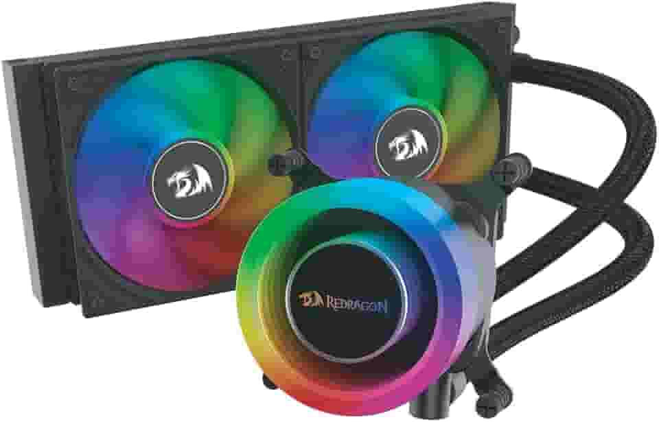 WATER COOLER GA II LITE 240 RGB PRETO GA2L24RB-RD BLACK