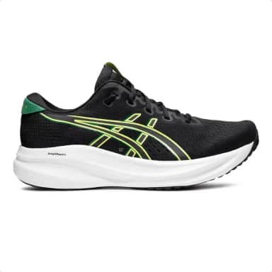 Tênis Asics Gel Excite 11 Preto e Verde - Masculino - 40 - Preto