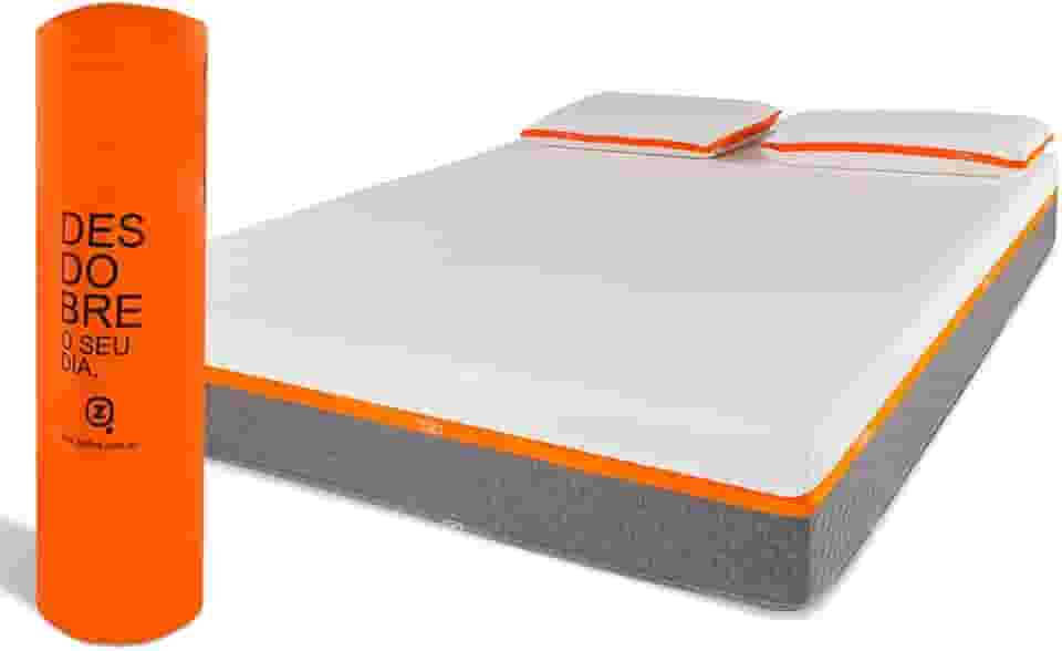 Colchão Queen Molas Ensacadas Látex Premium Para Todo Biótipo Zipflex 158 x 198 x 25cm