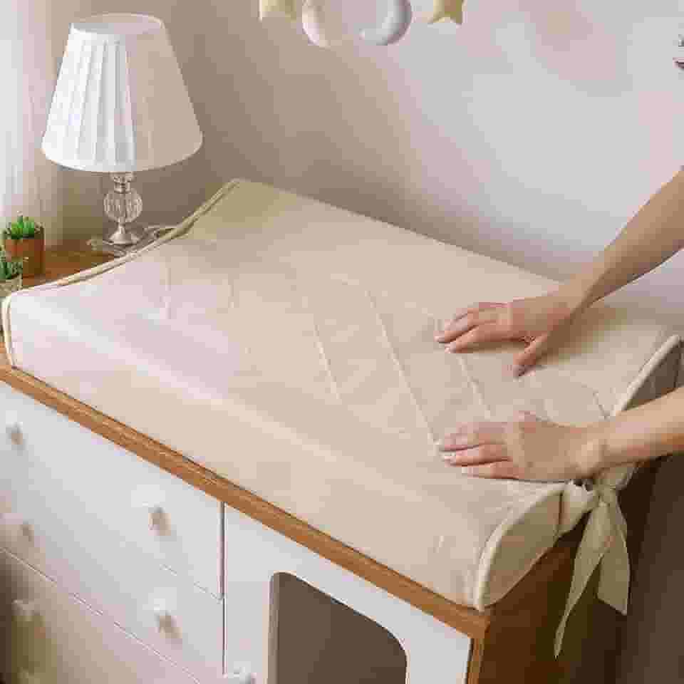 Trocador Anatômico De Cômoda Luxo Palha Plastificado