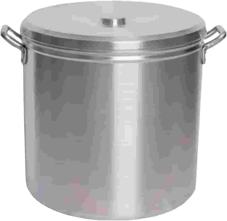 Caldeirão PanelaCaldeirão Panela Linha Hotel Industrial Nº 24 Em Aluminio 10,2 Litros Excelente Para Escola Bares Fazer Caldo Canjica Bedidas Quentes Armazenamento De Liquidos e Condimentos
