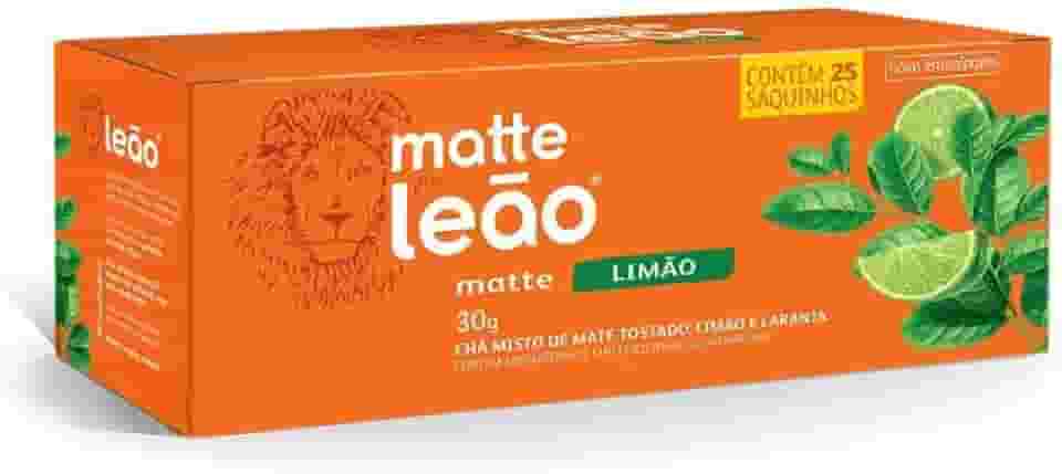 Matte Leão Chá Mate com Limão, 25 Sachês, 30g