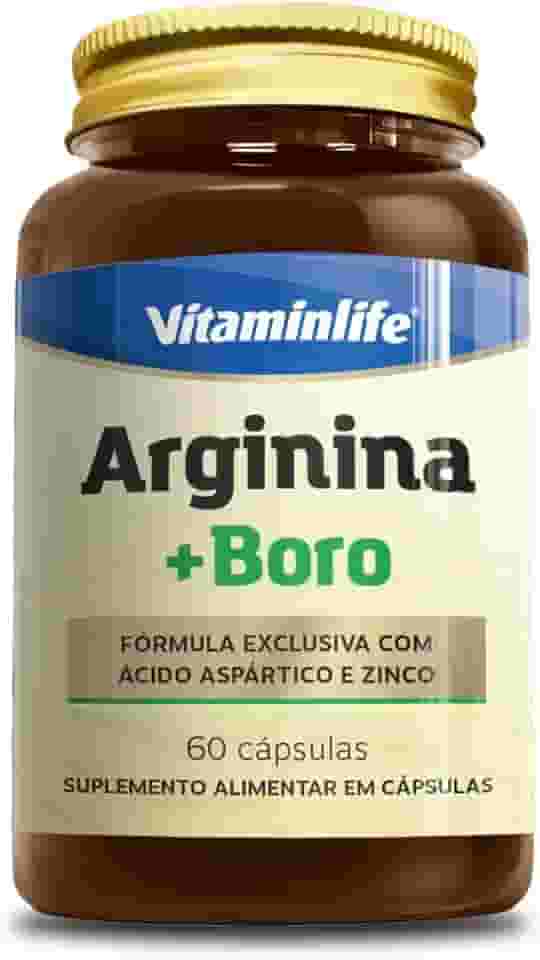 Vitaminlife Arginina +Boro (+ Ácido Aspartico + Zinco)