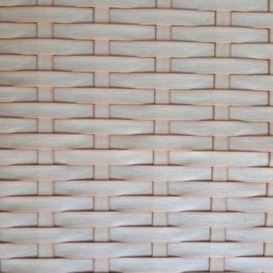 Cesto de roupas sujas mais lixeira de fibra sintética (vime)