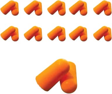 Kit 10 Pares Protetor Auricular de Espuma Moldável | Tampão de Ouvido para Dormir, Estudar, Trabalho e Redução de Ruído | Abafador Contra Ronco e Viagem - Pax Auris