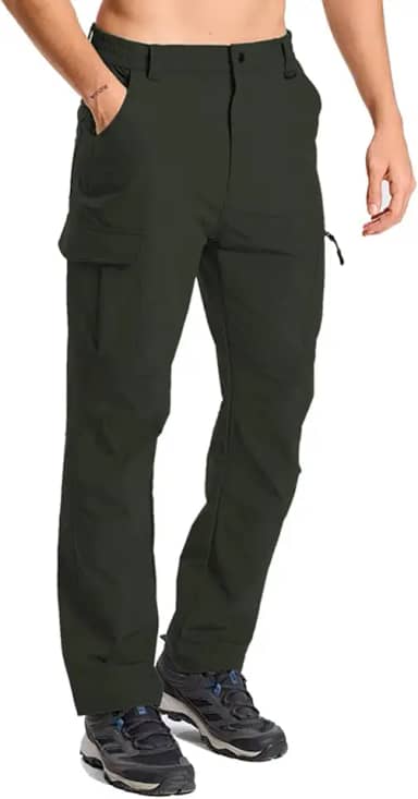 Calça cargo masculina, leve, de secagem rápida, impermeável, para viagem, pesca, escalada, uso ao ar livre, tática para trabalho