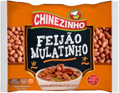 Chinezinho, Feijão Mulatinho, 400 Gramas