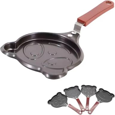 Mini Frigideira Panquequeira de Animais - Criativa e Divertida