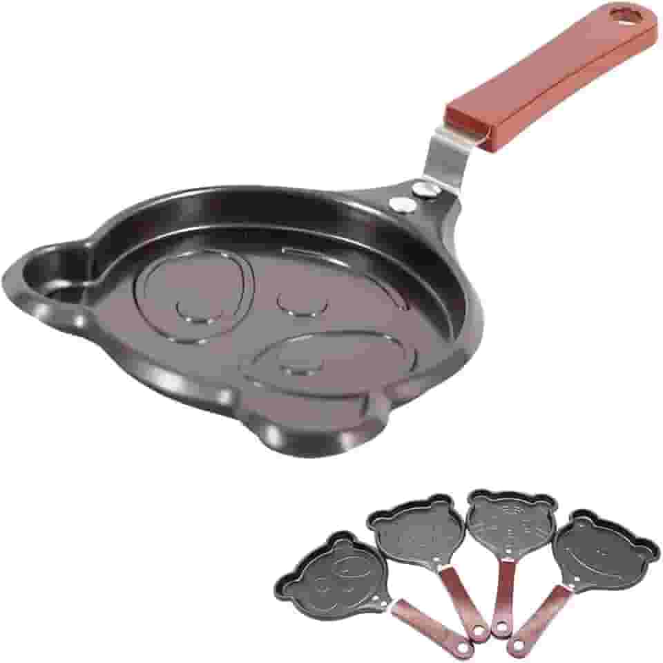 Mini Frigideira Panquequeira de Animais - Criativa e Divertida