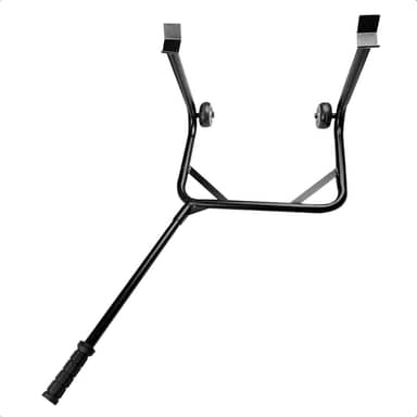 Cavalete Central para Motos 125/150cc Titan Apoio Estável em Aço Tubular 25mm com Rodas Emborrachadas - Feron Ferramentas