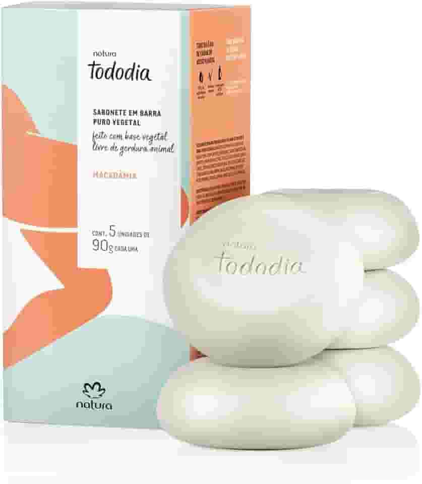 Sabonete Natura Macadâmia TodoDia Puro Vegetal
