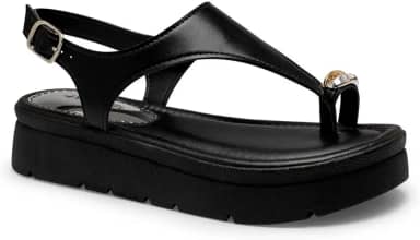 Sandália Papete Flatform Mississipi Dedo Casual MF483