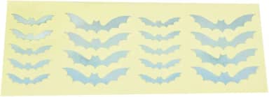 Adesivo Marcador de Fretboard Embutido de Guitarra Com Padrão de Morcego Exclusivo para Guitarra Elétrica Acústica, Decoração Atraente, Adequado para Qualquer Traste, Adesivo