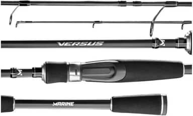 VARA PARA MOLINETE MARINE SPORTS VERSUS VRS-S602MHF 1.83M 12-25LB - 2 PARTES