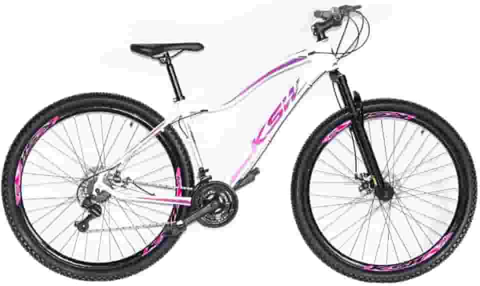Bicicleta Bike Aro 29 MTB Alumínio KSX E KSW 21V Marchas Index Cabeamento Interno Feminina