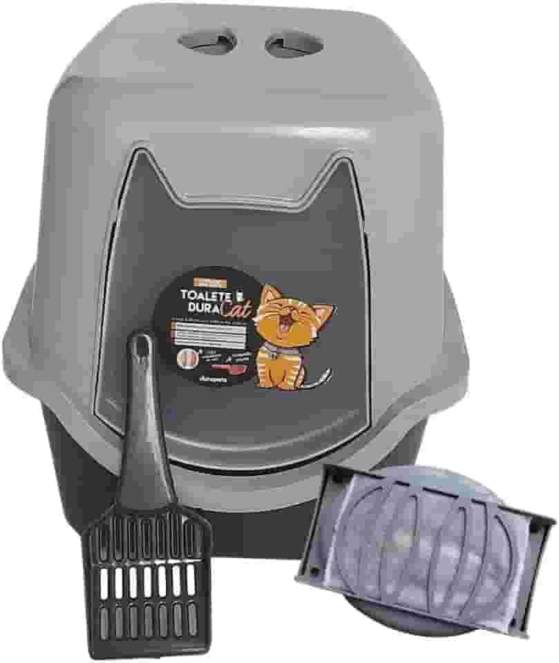 Durapets Toalete Gato Duracats Preta Para Gatos