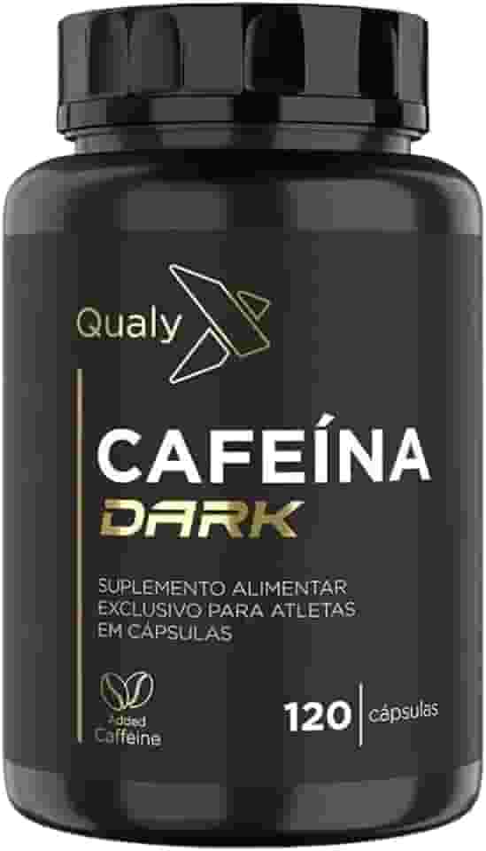 Cafeína Dark 400mg 120cáps Qualynutri