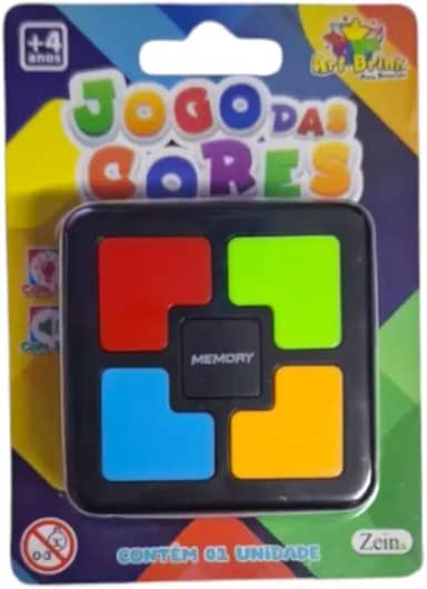 ART BRINK Jogo da Memória Eletrônico com Luz e Som, Brinquedo Educativo para Crianças de 3-5 Anos