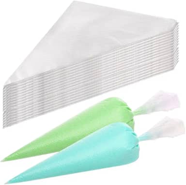 Saco/Manga de Confeitar Descartável Grande 38cm 100 Unidades -UDLANDIA