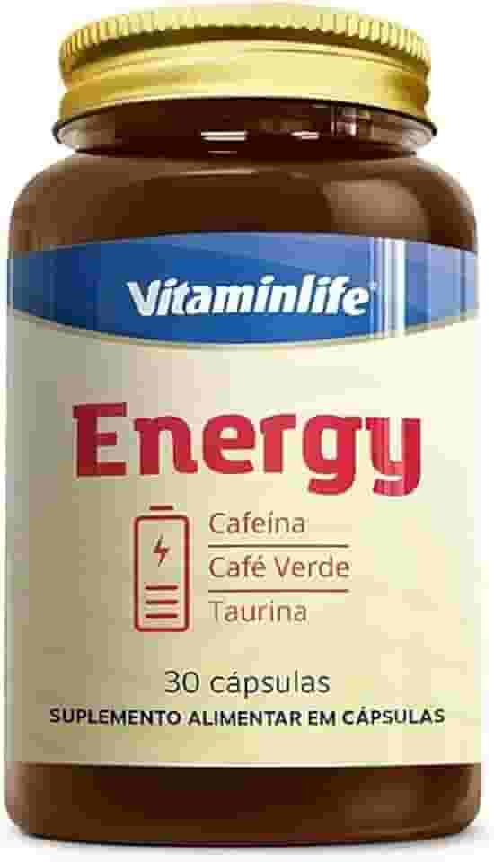 Vitaminlife Energy (200Mg Cafeína + Café Verde + Taurina) 30 Cáps