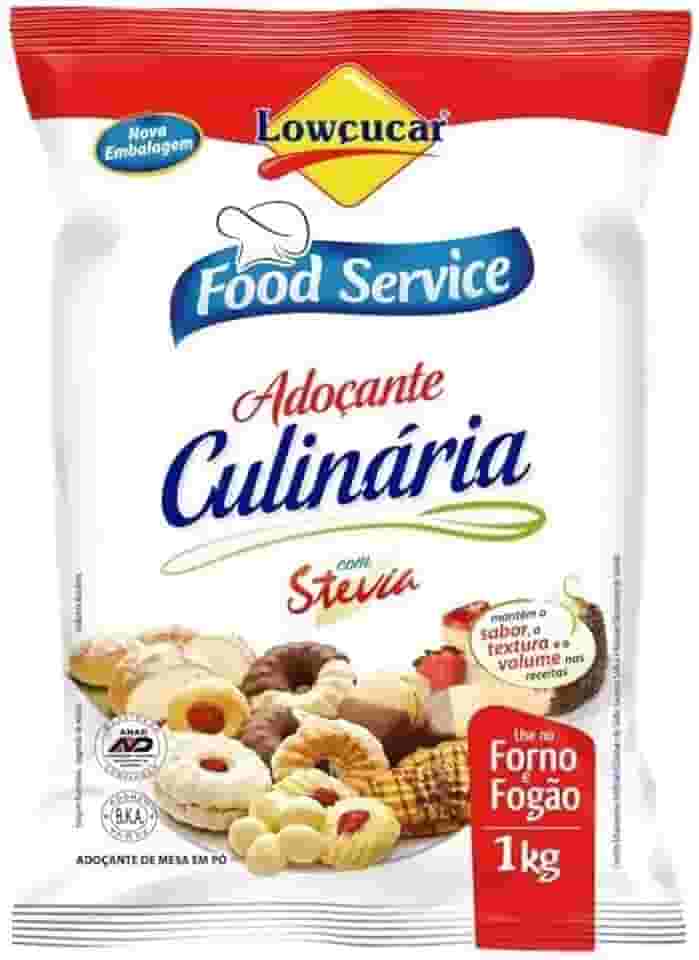 Adoçante Culinário Com Stévia Diet Lowçucar - Zero Açucar 1Kg