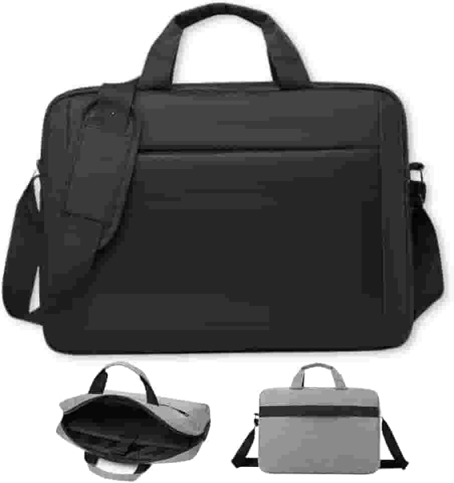 Bolsa Pasta para Notebook Maleta Executiva Impermeável Portátil | Alça Ombro e Mão Para Viagem, Trabalho, Faculdade Ideal Para o Dia a Dia Alça Transversal Unissex - Exclusividade Izal
