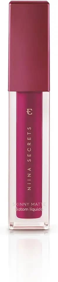 NIINA SECRETS BATOM LÍQUIDO SKINNY MATTE PINK PEÔNIA 5ml