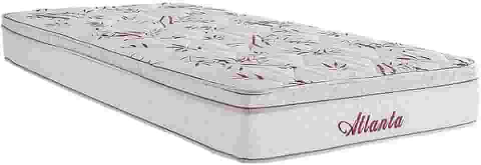 Colchão Solteiro Molas Herval Atlanta, Molas Bonnel, 20x88x188 cm