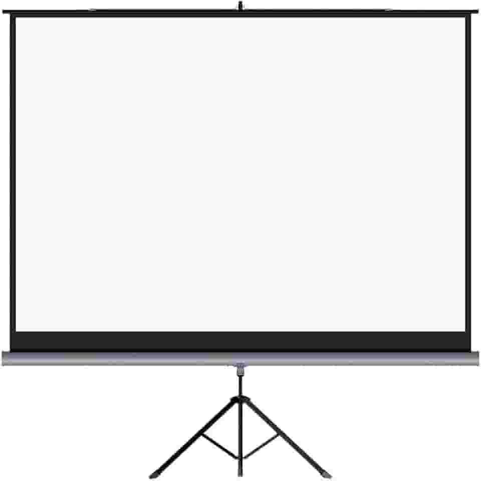 Tela de Projecao TES Retratil com Tripe e Estojo Serie a 1.80X1.80 Metros 1:1