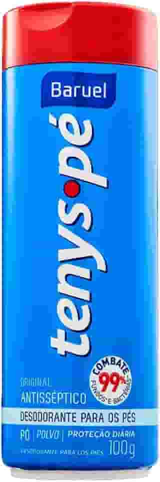 Tenys Pé Baruel Orginal Pó 100g - Talco desodorante para os pés