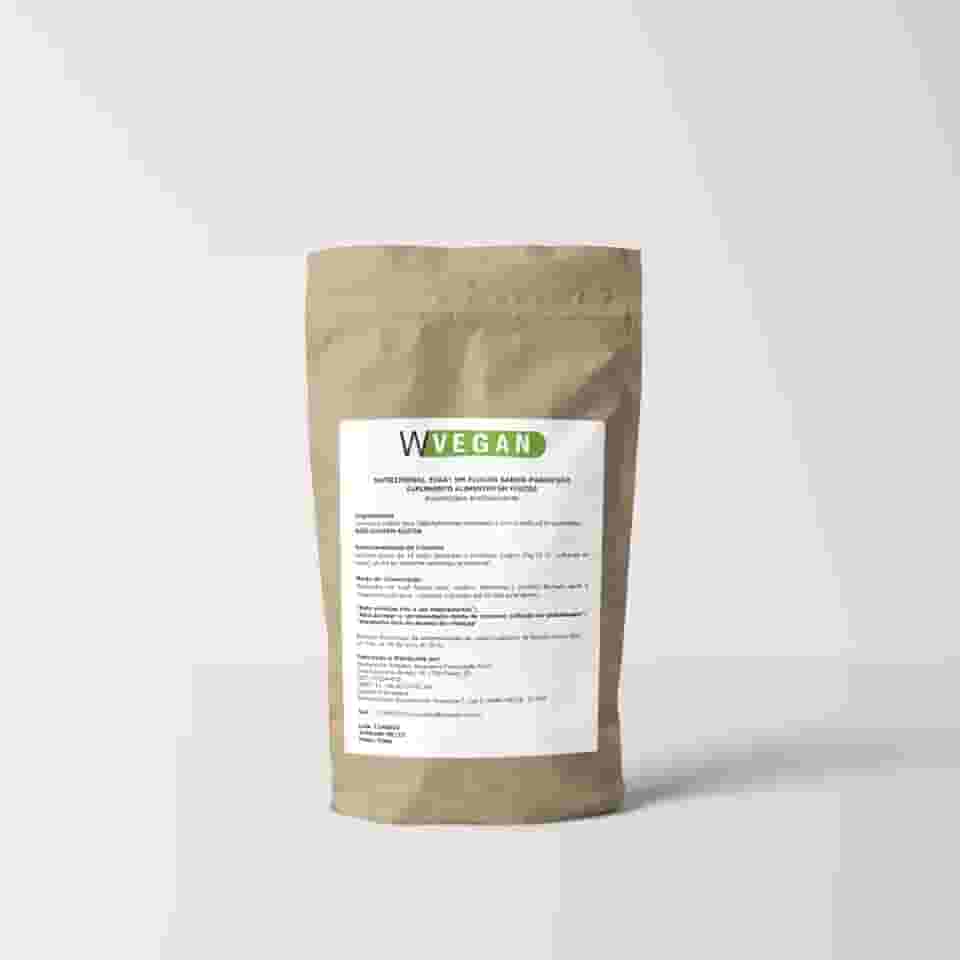 Nutritional Yeast 500g Sabor Parmesao Embalagem Refil WVegan Vegano