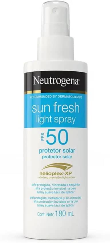 Novo - Neutrogena Sun Fresh Light Spray Fps 50 180Ml, Neutrogena