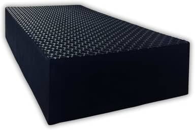 Step para Academia 40x30x10 cm, Exercícios Cross Fit, Aeróbico, Yoga, Pilates, Fisioterapia (Preto)