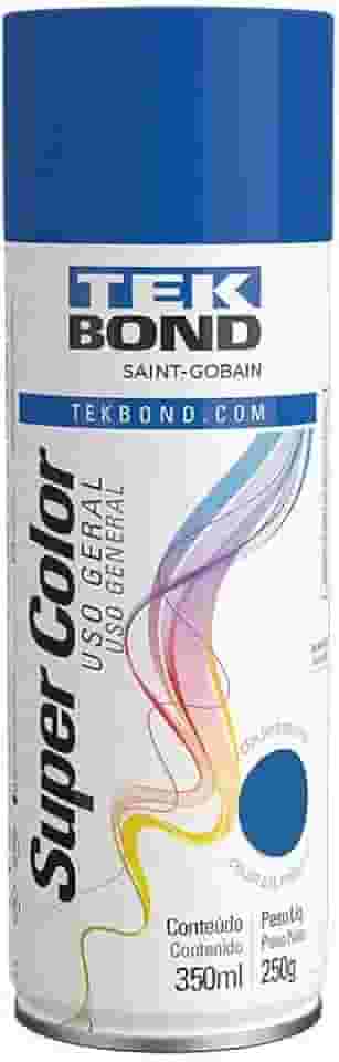 Tinta Spray Azul Uso Geral 350ml 250g Tekbond