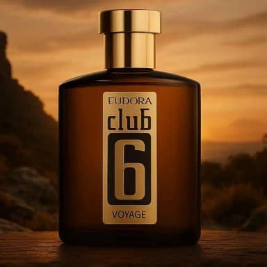 Club 6 Voyage, Perfume Masculino, Oriental Amadeirado, 95ml