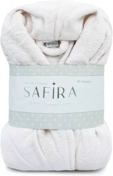 Roupão Microfibra Flannel Safira Adulto - Appel