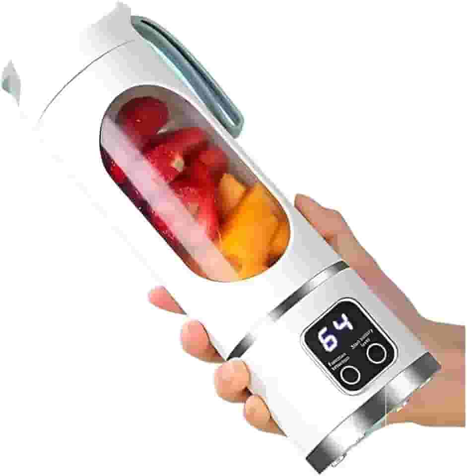 Liquidificador Portátil Recarregável 8 Lâminas, Automatico Suco Smoothies Vitaminas Leite(VERDE)