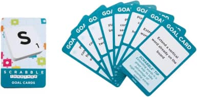 Scrabble Jogo de Tabuleiro 2 em 1 para crianças a partir de 8 anos