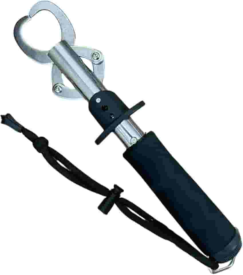 Alicate de Contenção Pega Peixe com Balança 15kg em Inox com Empunhadura Segura