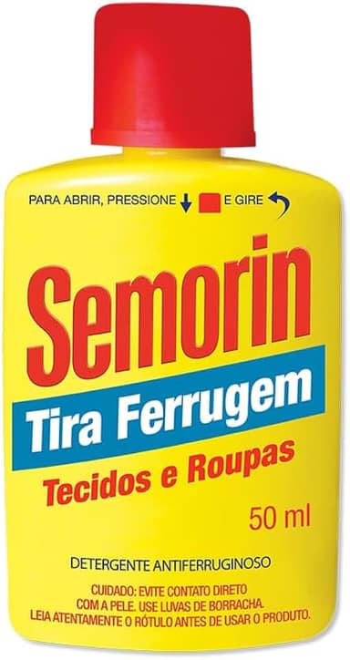 SEMORIN TIRA FERRUGEM TECIDOS E ROUPAS 24X50 ml