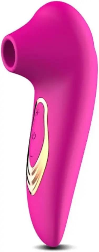 Vibrador Estimulante do Clitóris com Pulso de Ar - Tecnologia e Vibração de Ondas de Pressão de Sucção do Clitóris Sem Contato, à Prova d'Água, Recarregável CA3Ab