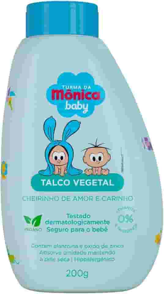 Turma Da Monica Baby Talco Infantil Turma Da Mônica Baby Cheiro Bebe 200G