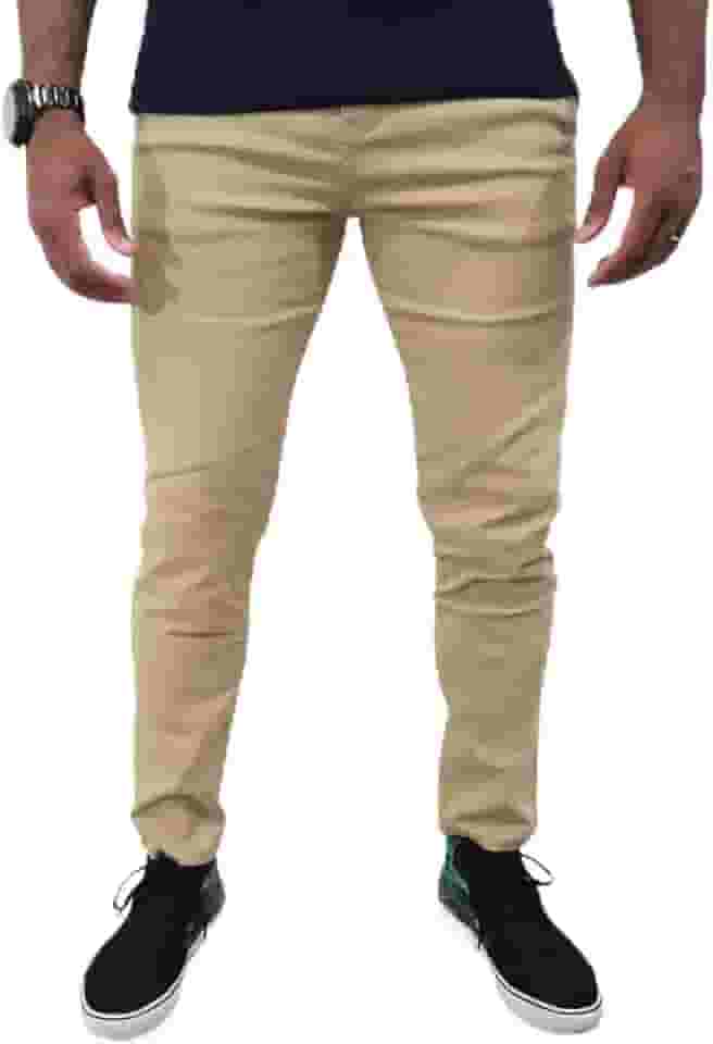 Calça Alfaiataria Masculina Bolso Faca/embutido C/Elastano