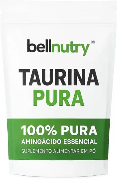 Taurina Pura com Laudo 500g - bellnutry