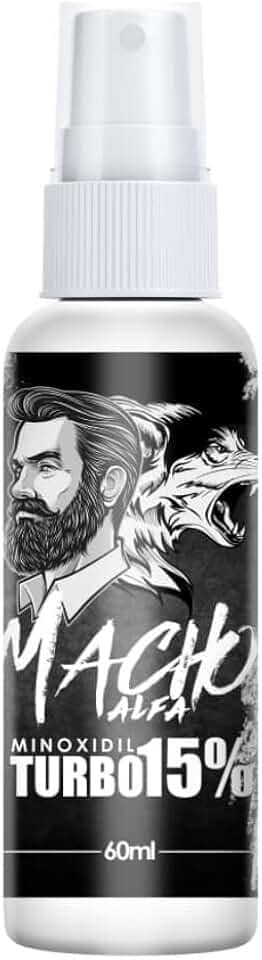 3 Tônico Capilar para Crescimento de Barba e Cabelo Macho Alfa