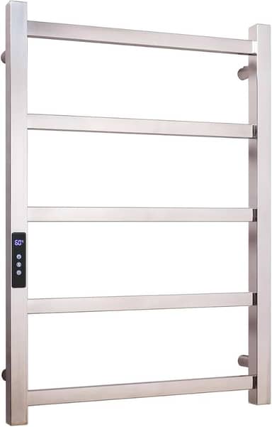 Toalheiro Elétrico Aço Inox Térmico Display Digital 70X50-110V (Cromado)