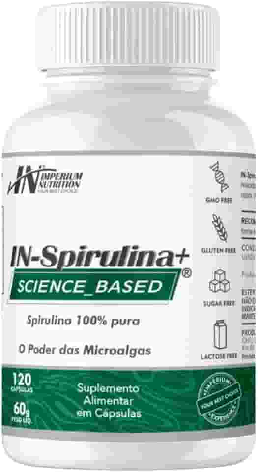 IN-Spirulina+ (Spirulina 120 Cápsulas) Imperium Nutrition