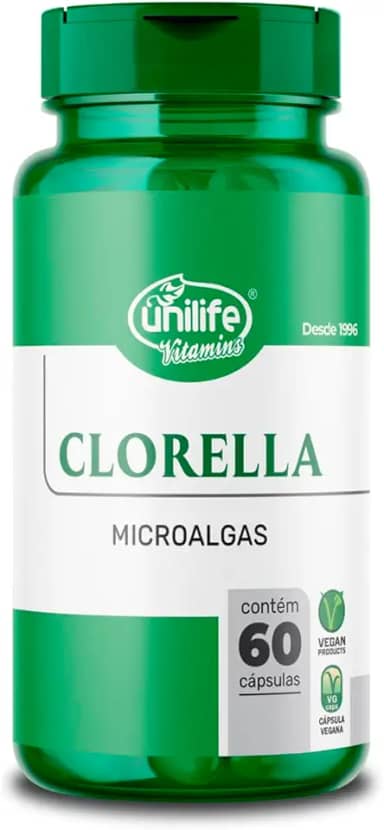 Clorella Unilife 60 Cápsulas 500mg