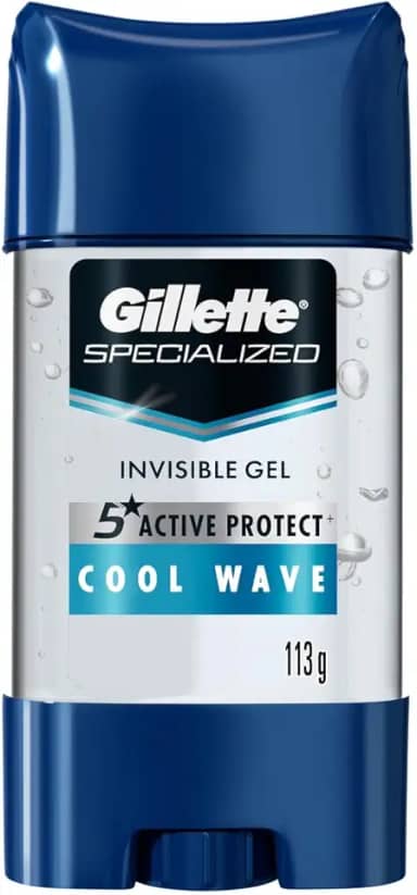Gel Antitranspirante Gillette Cool Wave 113g